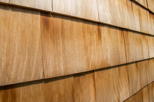 Cedar Wood Siding Installation in Keller