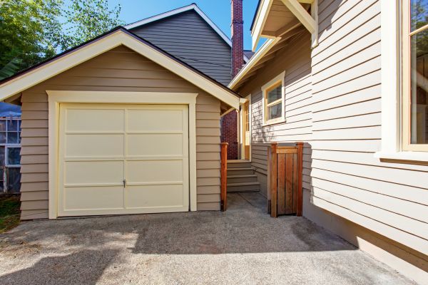 Garage Siding Replacement in Keller