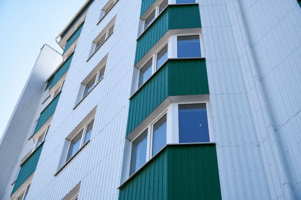 Corrugated Metal Siding Repair in Keller